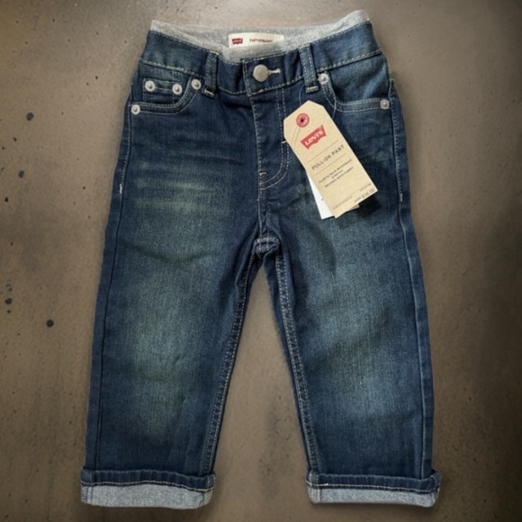 LEVI’S • Murphy Pull-On Elastic Back Waistband Stretch Brushed Back Jeans - Picture 8 of 8